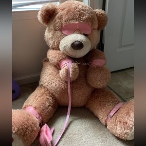 Life size BDSM teddy bear
